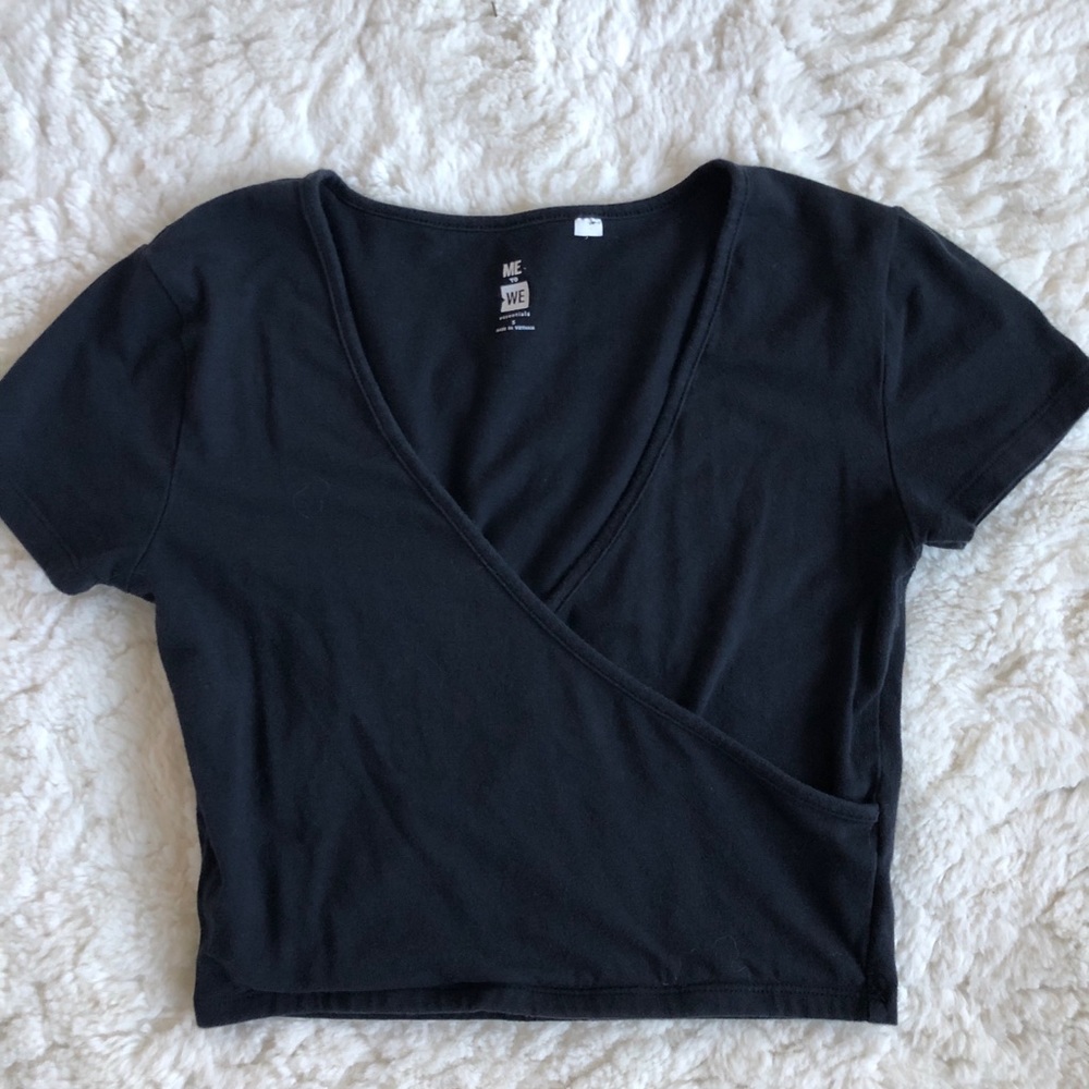 Pacsun Black crossover top
